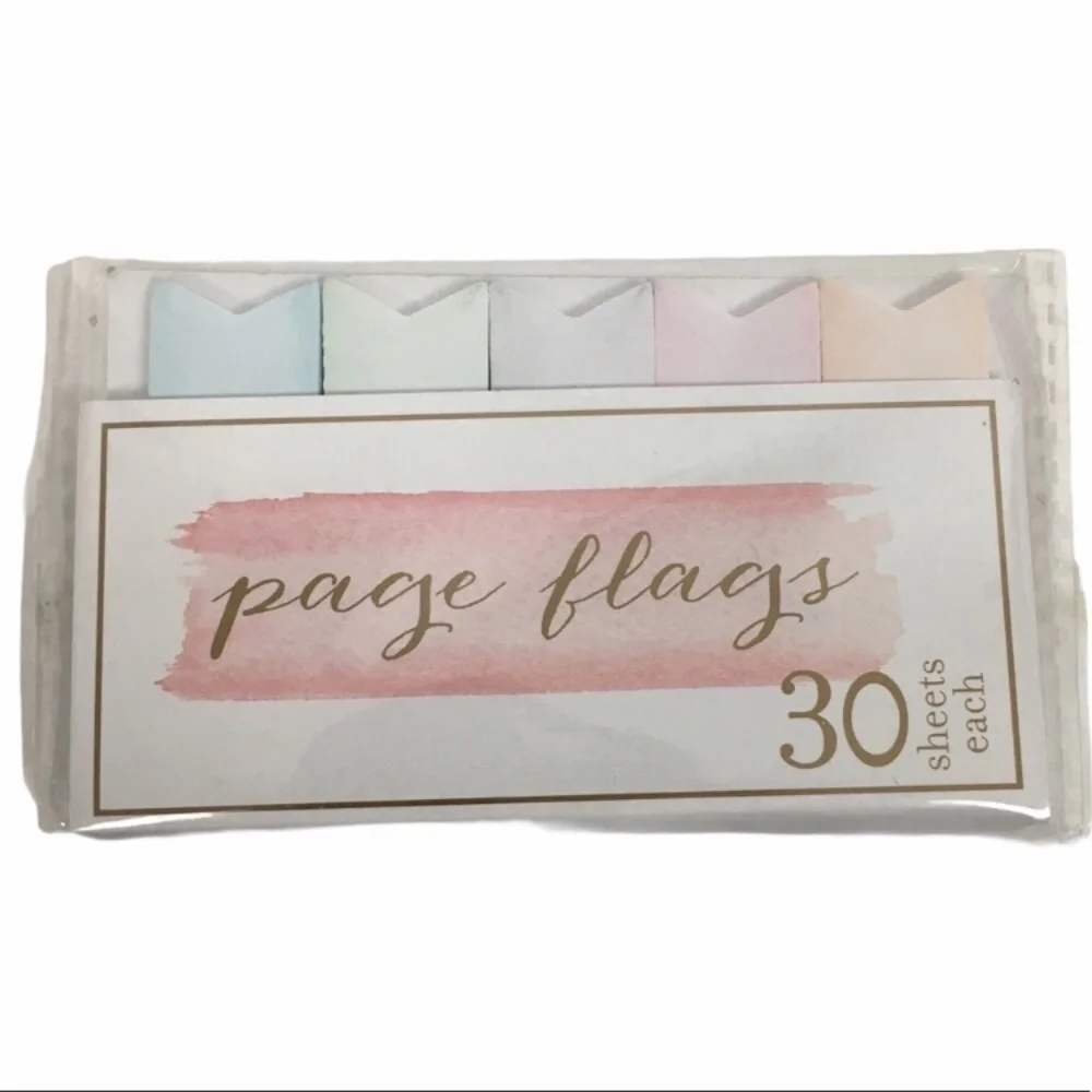 TARGET Page Flags Sticky Bookmark Planner Supplies Accessories Scrapbooking Desk